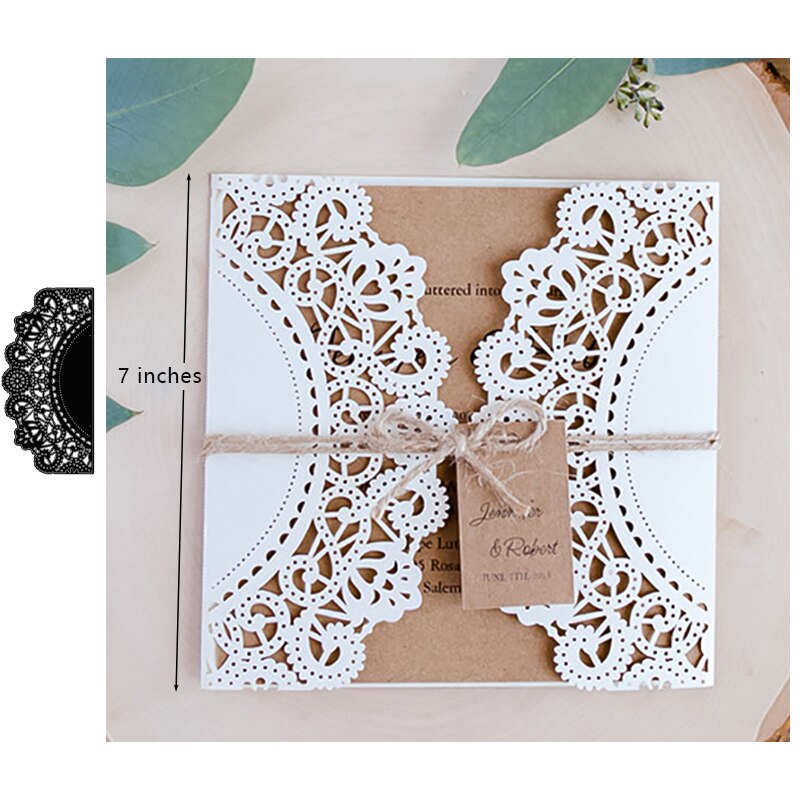 Couple Metal Cutting Dies for Wedding Invitation Cards Lovers Craft Die Cut Scrapbooking Stencil Stamp and Die Sets: DW2121