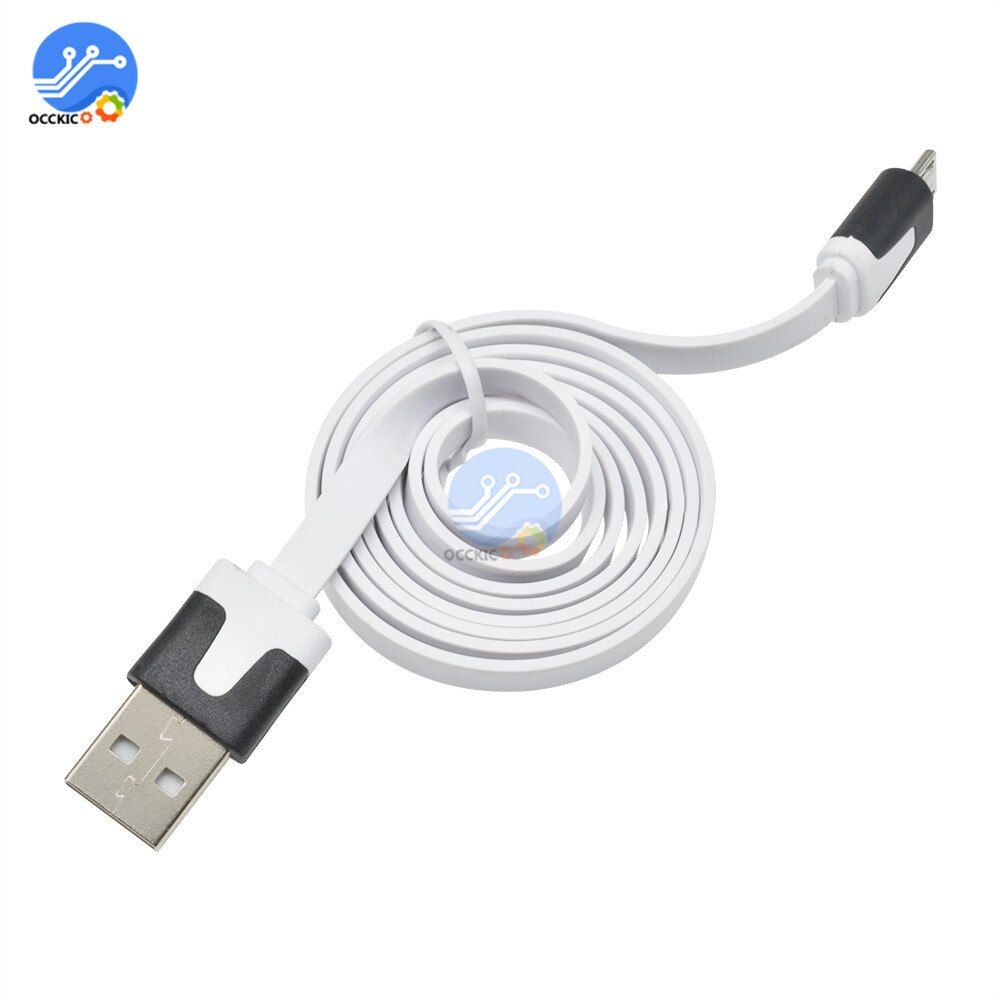 1m 3.3ft USB Cable Blue For Wemos D1 For Wemos D1 Mini for NodeMcu Wire Power Cables
