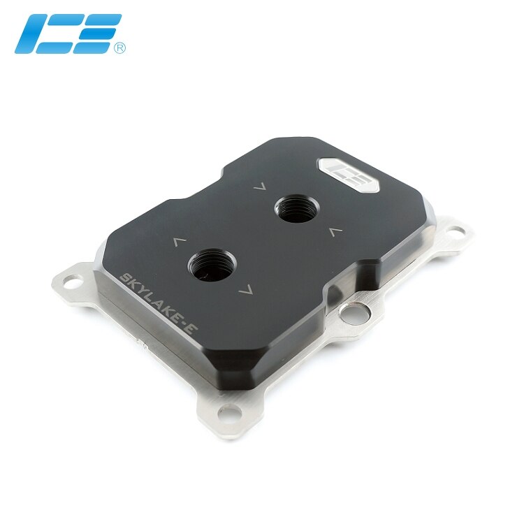 IceMan Cooler Intel LGA3647 Processor CPU Water Block ,Narrow CPU Cooler Sqare POM Edition