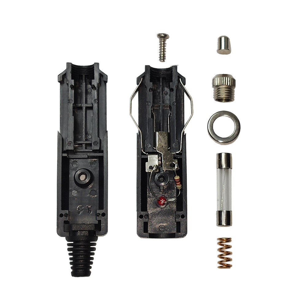JKM DIY 10A 3 sztuk 12V-24V wtyczka robić gniazda zapalniczki samochodowej akcesoria gniazdo zasilacz z 3 sztuk 10A bezpiecznik