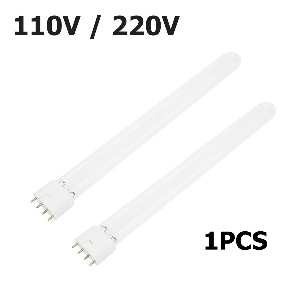 1 Pcs 50W 2G11 Quartz Lamp Tubes Replacements for Ultraviolet Light UV Disinfection Bactericidal Germicidal Sterilization Lamps