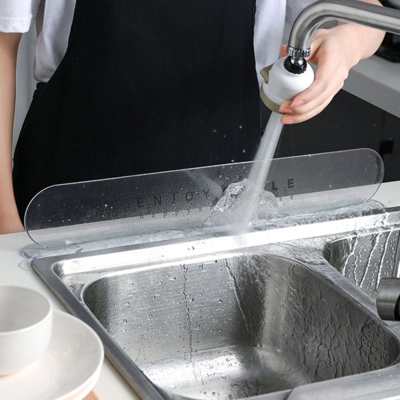 Transparante Sink Water Splash Guard Anti-Water Board Baffle Plaat Waterdicht Scherm Voor Thuis Keuken Gebruik Levert