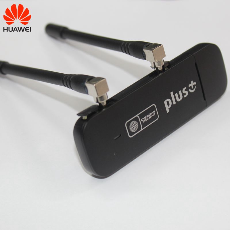 Unlocked Huawei 4G USB Modem E3372 E3372s-153 plus een paar antenne 4G LTE USB Dongle 150 mbps Modem USB modem PK K5160