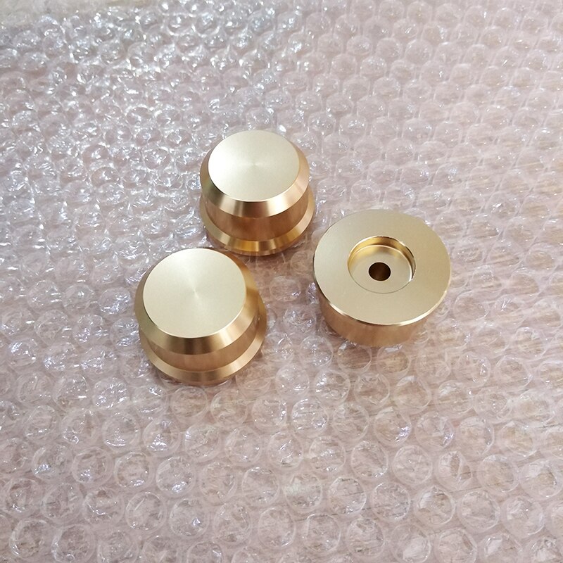 Aluminum Volume knob Diameter 38mm Height 22mm amplifier Potentiometer Resistor knob Silver gold