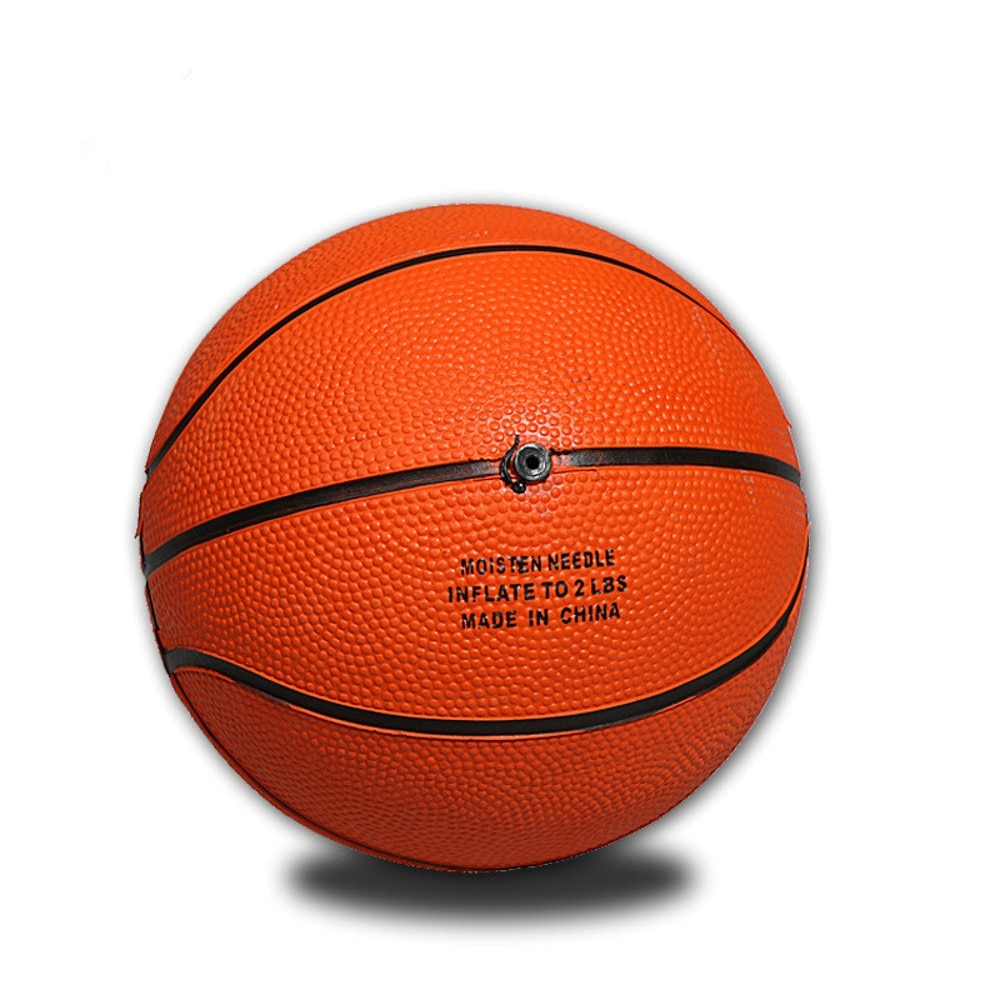 Draagbare Grappige Basketbal Mini Geel Basketbal Rubber Training Kleine Maat Voor Indoor Mini Basketbal Bal Sport Game #40