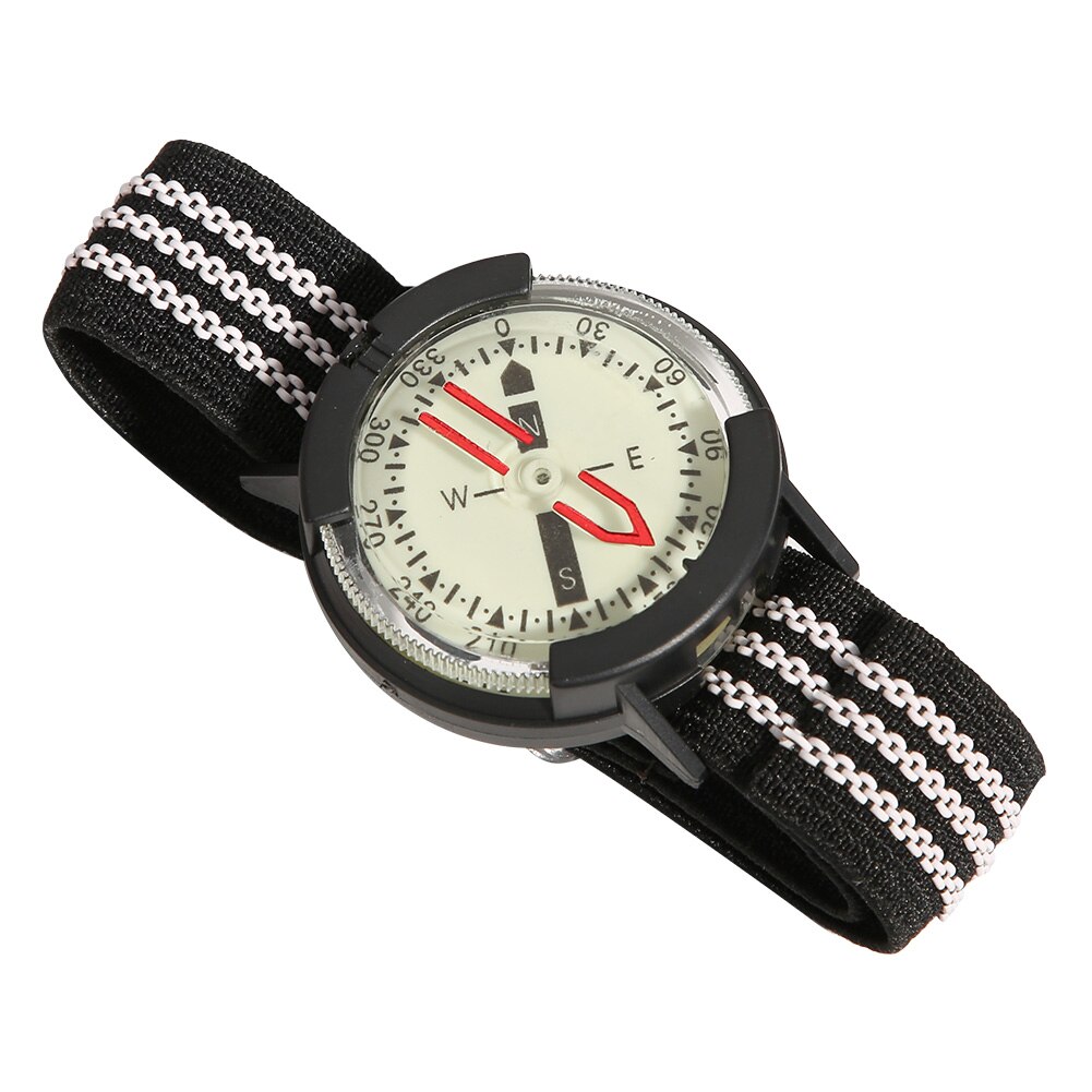 Outdoor Camping Kompas Horloge Waterdicht Kompas Lichtgevende Verstelbare Dial Horloge Duiken Onderwater Kompas