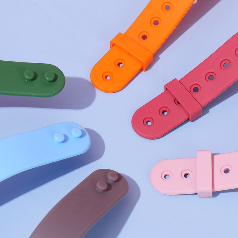 Portatile A Mano in silicone Disinfettante per Le Mani Del braccialetto Del Braccialetto di colore di Gomma Braccialetti A Fili Multipli unisex Braccialetti di Incandescenza Braccialetto di Gomma di Vendita Calda