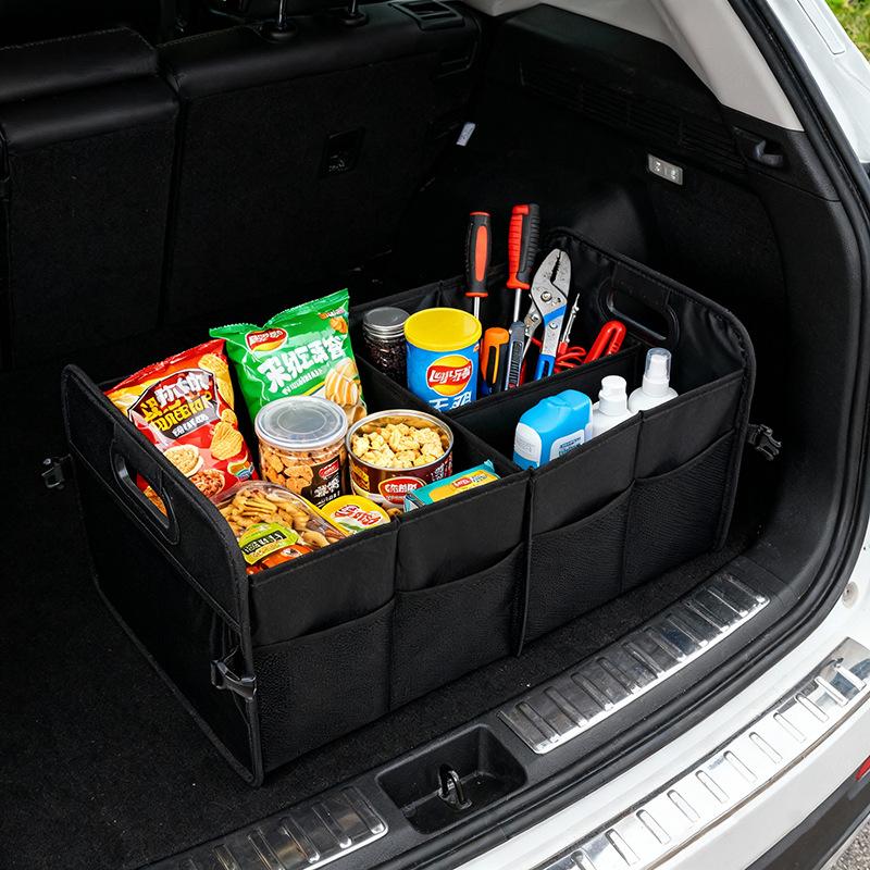 Trunk Storage Box Car Supplies Foldable Storage Box Car Finishing Box Storage Box
