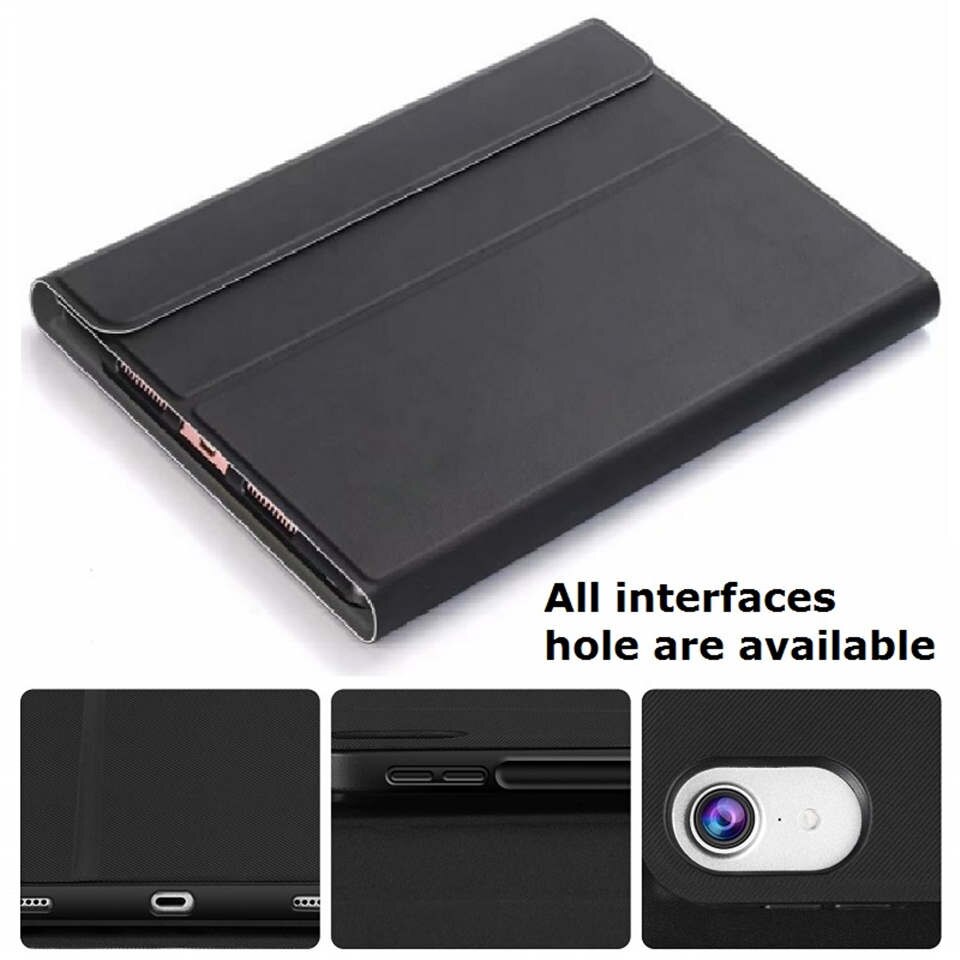 Slim Coque for iPad mini mini 5 Keyboard Case A2133 A2124 Russian Spanish Language Keyboard Cover for iPad mini 5 Case