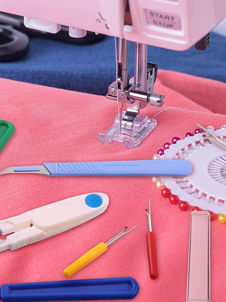 3/6/9Pcs Sewing Seam Ripper Thread Seam Remover Stitch Unpicker Thread Cutter Tool for Sewing Needlework Trimming Scissors Tool