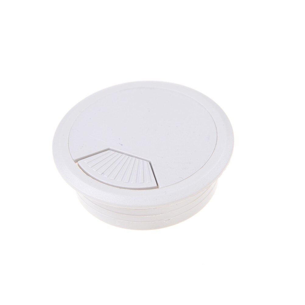60mm datamaskin bordgjennomføringe bordkabel ryddig uttaksport overflate ledningshulldeksel holdbar 1pc