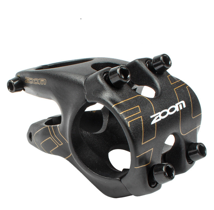 ZOOM -12 degrees aluminum alloy bicycle stem mtb road mountain bike stem DH AM FR 31.8 *40mm short bicycle sterm black: Default Title