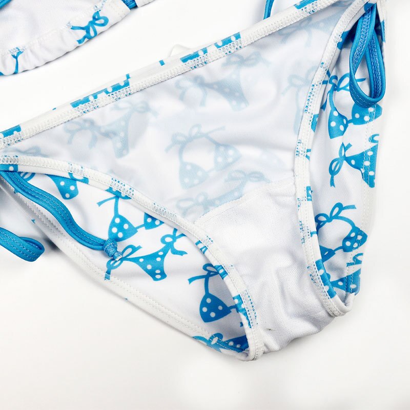 Kids Swimsuit Girl Bikinis Set Children Swimwear Baby Print Biquini Infantil Girls 2pcs Swimsuit Kids Beach Wear Bathing Suits