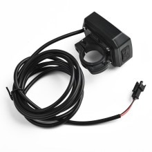 Elektrische Fahrrad USB Ladegerät Gummi Ausgang 5V 2A Für Handys Ebike Weiche Gummi Abdeckung Anti-staub radfahren Zubehör