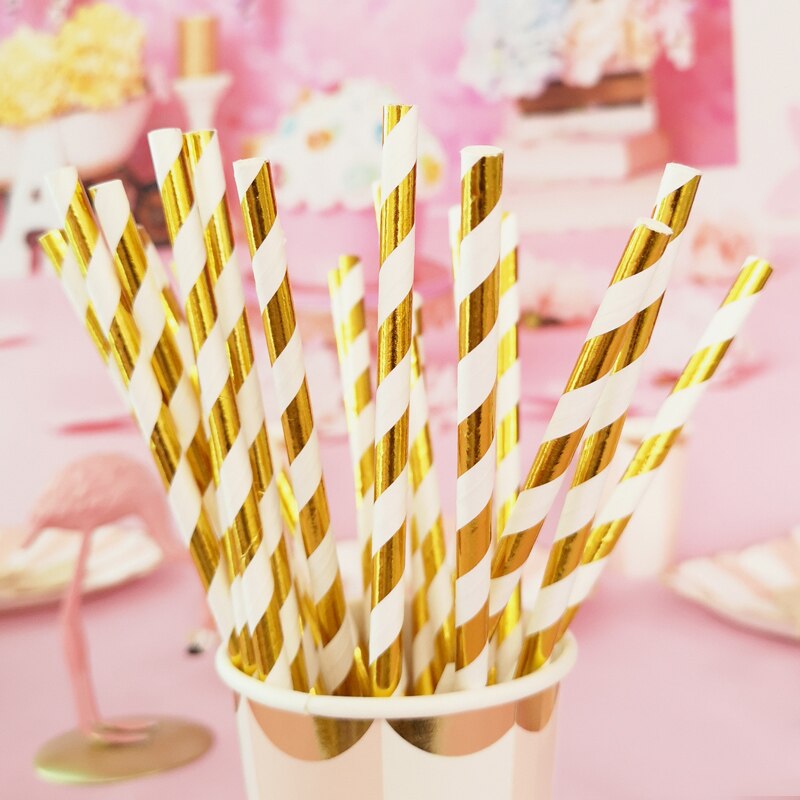 Verjaardagsfeestje Dessert Bureau Wegwerp Diner Plaat Set Kinderen Thema Picknick Decoratie Houten Vork Lepel Mes: straw 25pcs