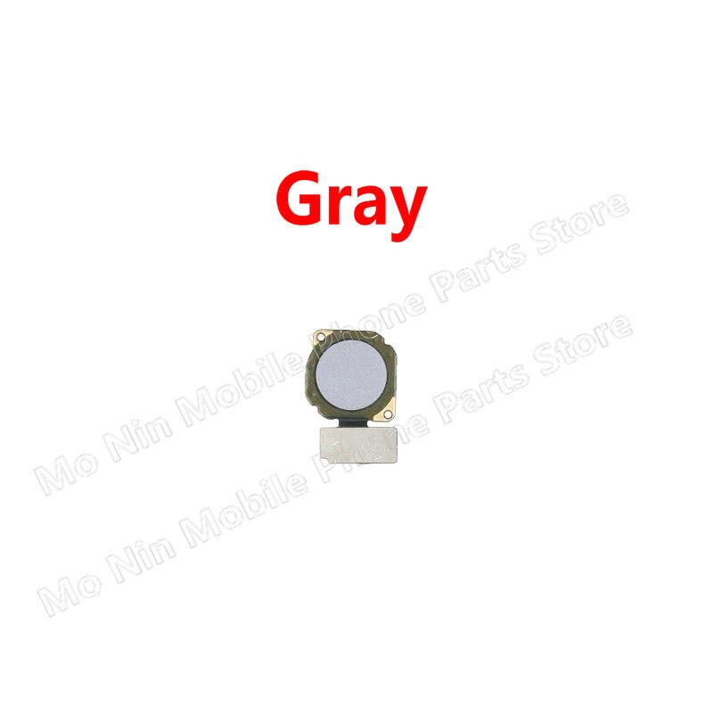 berühren Ich würde Fingerabdruck Sensor Scanner Stecker Startseite Zurück Geschmack Schlüssel biegen Kabel Für Huawei Nova 3i: grau Taste