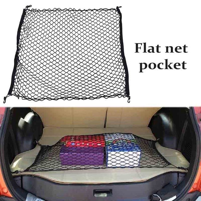 Lentai voor peugeot 206 307 308 207 508 jaguar suzuki swift grand vitara auto kofferbak bagage opbergruimte nylon elastisch net: Plat netzakje