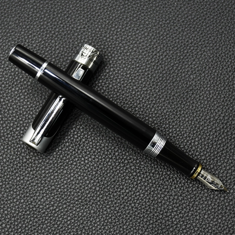 1 Pcs Hero 1078 Klassieke Serie Vulpen Iridium Inkt Pen Zwarte Kleur Standaard 0.5 Mm Iridium Penpunt Fontein pen