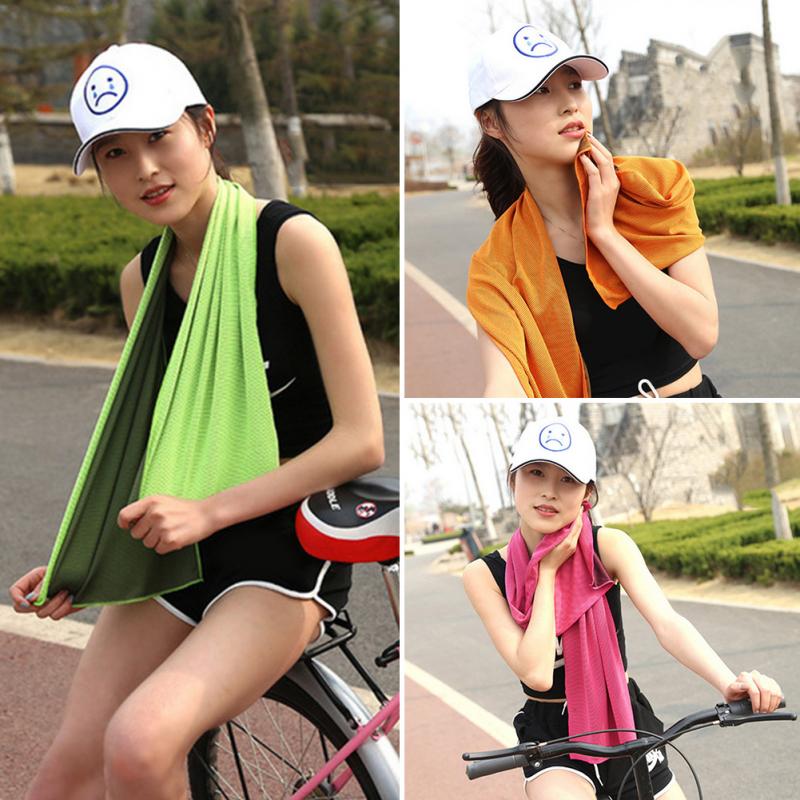 Snelle Koeling Ice Gezicht Handdoek Microfiber Sport Handdoek Sneldrogende Strand Handdoeken Zomer Blijvende Instant Chill Handdoeken Voor Fitness yoga