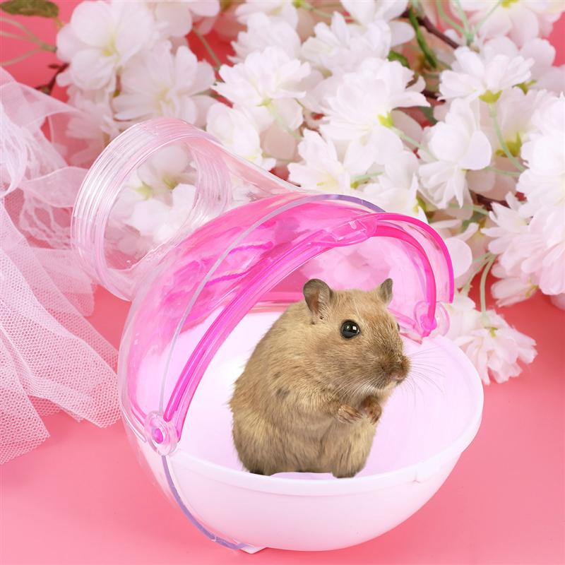 1 Pc Hamster Sand Schlecht Baden Becken Tragbare Chinchilla Sand Badewanne Kleine Haustier Wurf Reinigung Ort Für Hamster Chinchilla
