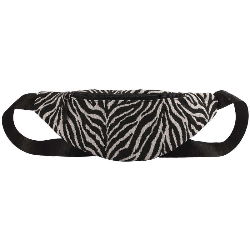 Luipaard Print Vrouwen Heuptas Pu Lederen Riem Tas Vrouwelijke Mode Fanny Pack Schouder Crossbody Borst Tassen Banaan Hip pocket: B Waist pack