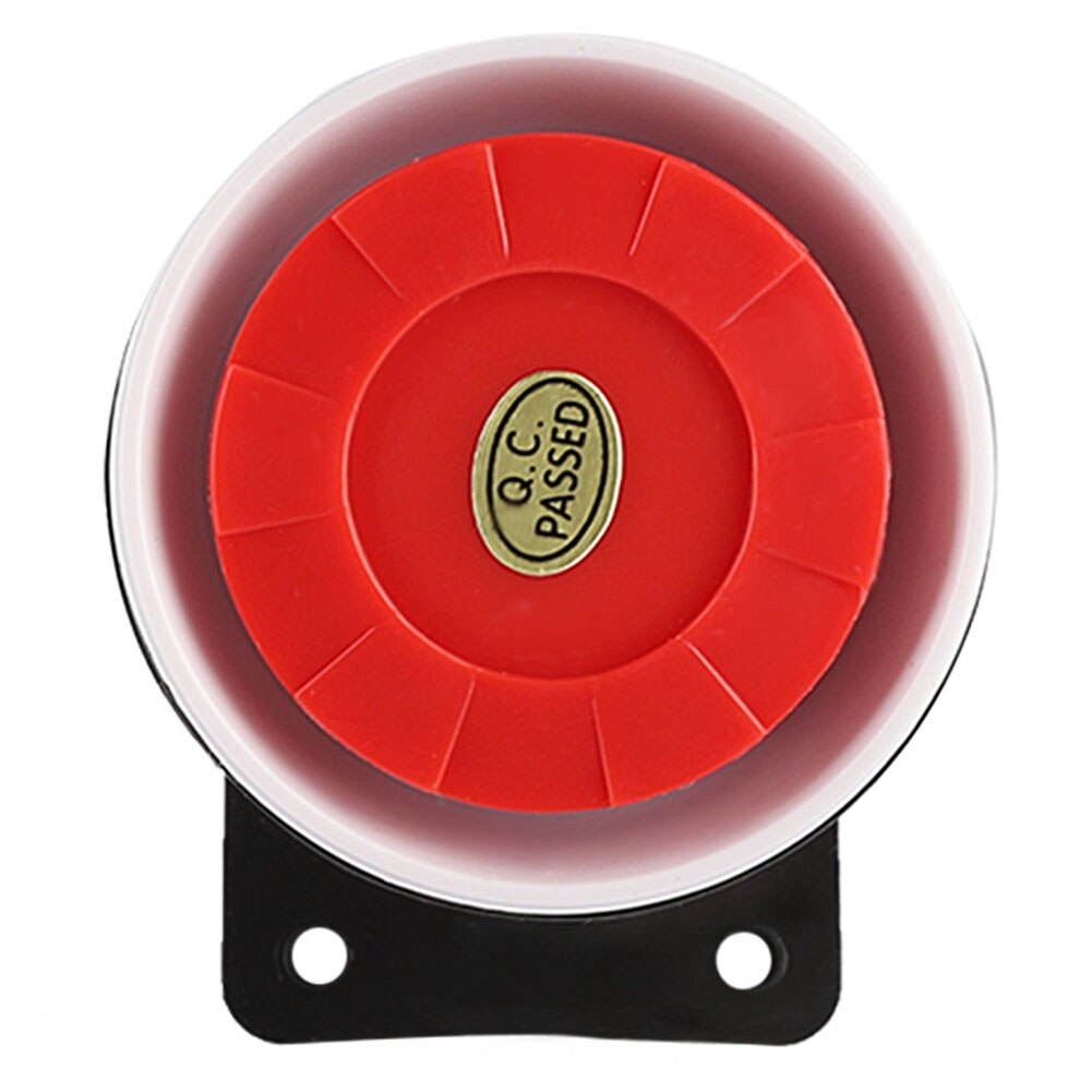 DC 12V Indoor Ear Piercing Siren Mini Alarm Horn Home Security System