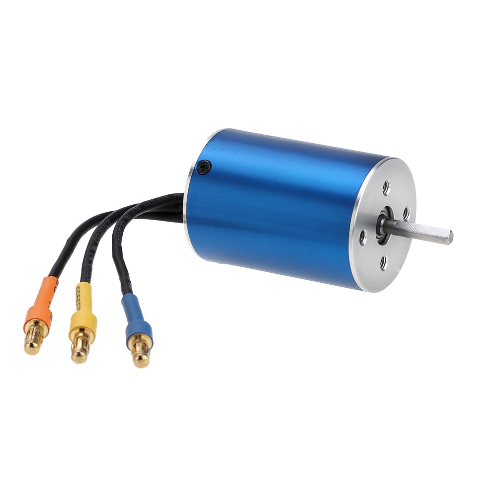 2838 3600kv 4500kv 4p sensorløs børsteløs motor & 35a børsteløs esc elektronisk hastighedsregulator til 1/14 1/16 1/18 rc biler