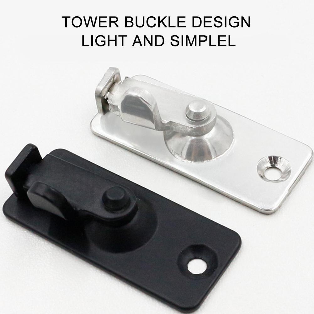 90degree Right Angle Door Buckle Latch Steel Right Angle Latch Door Door Bathroom Door Lock Sliding Window Angle Right X2S3