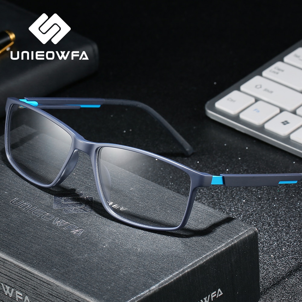 Optische Computer Brille Rahmen Männer Myopie Anti Blau Licht Blockieren Brillen Rahmen Rezept Klar Korea Spielen Brillen TR90