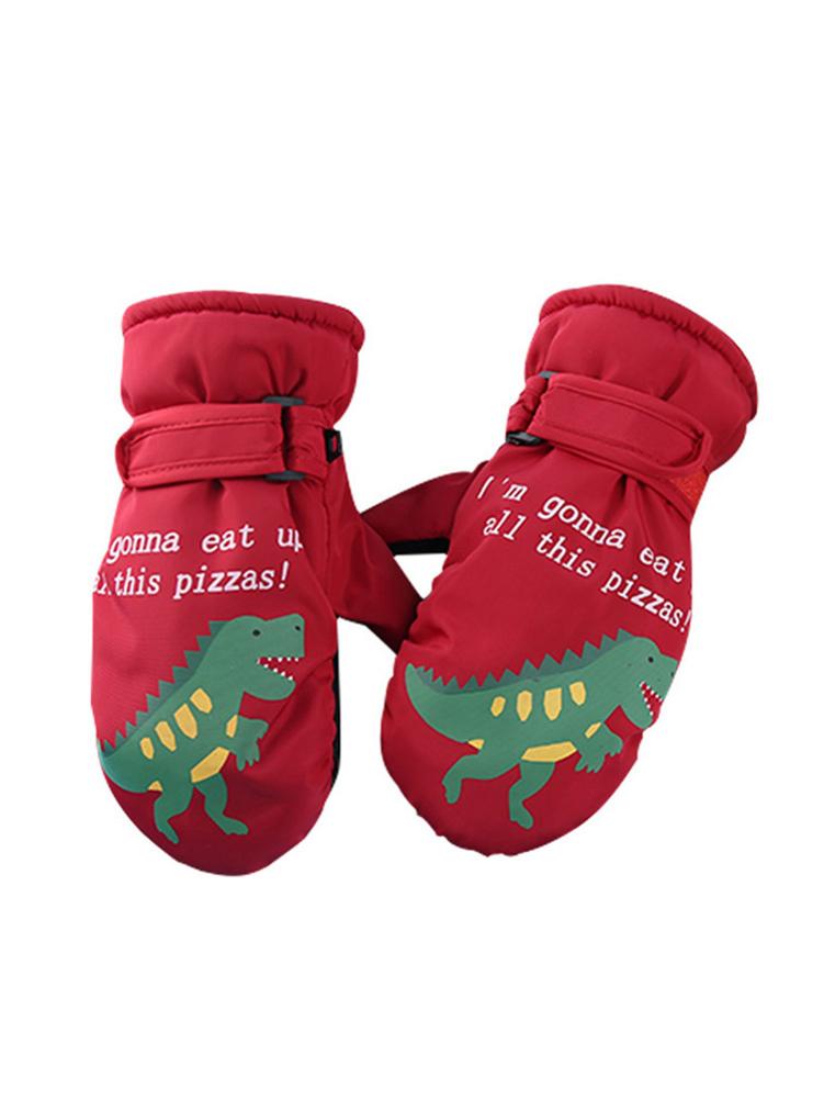 Bambini Guanti Caldi Antivento Guanti per L'inverno