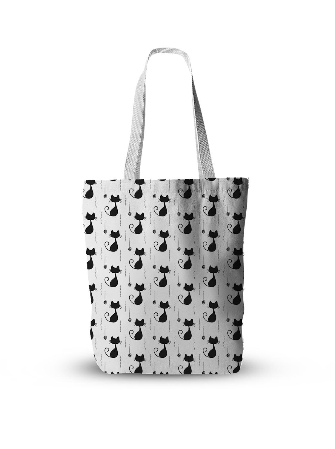 Mode Vrouwen Canvas Handtas Dier Schattig Meisje Boodschappentas Schedel Leuke Casual Schoudertas Grote Capaciteit Tote Bag Herbruikbare Tas: style1