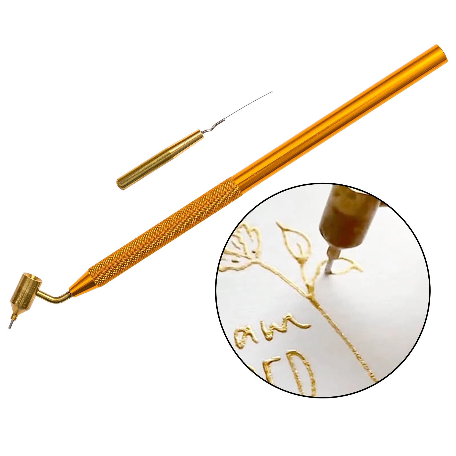 Fine Line Applicator Precision 0.5mm TIP Small Touch up Paint Stationery Supply Paint Applicator Pen for Writing Calligraphy