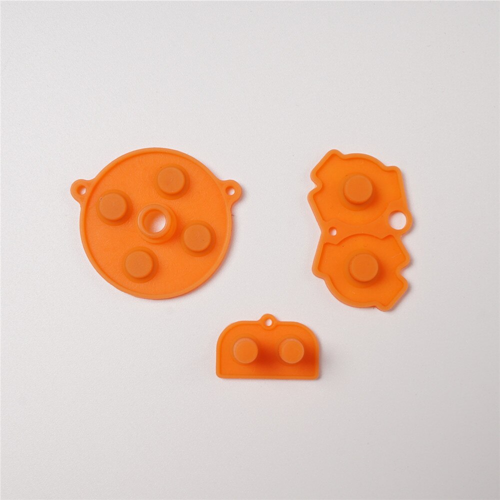 Ersatz Gummi Pads Für GBA GAMEBOY VORAUS ZUBEHÖR: orange