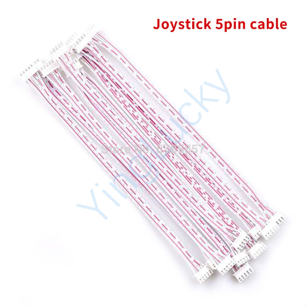 50Pcs Arcade SANWA Joystick wire harness Joystick 20cm 5Pin Cable For Sanwa Joystick Jamma arcade PC/PS2/PS3/XBOX to USB Encoder