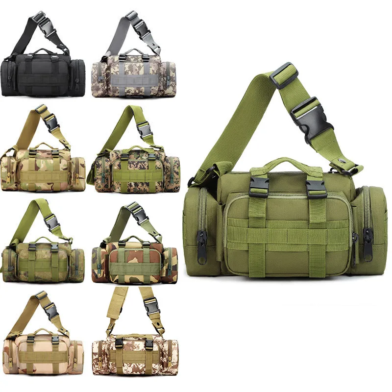 Multifunctional Outdoor Sports Camouflage Magic Waist Bag Handheld Single Shoulder Crossbody Camera Waist Bag for Men And Women