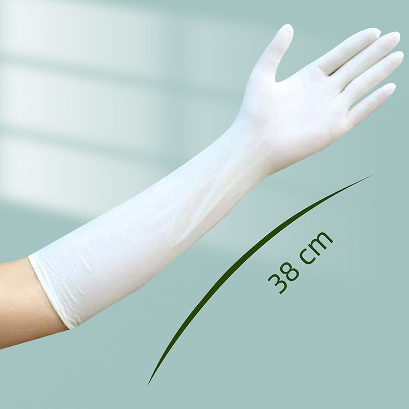 Laborhandschuhe, chemische Nitrilhandschuhe, säure- und alkalibeständiges Gummi, Latex, wasserdicht, Einweghandschuhe, 10/20/50/100 Stück: dunkel Grau