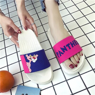 Sommartofflor damskor badtofflor inomhustofflor flip flops badrum vinter hem tofflor skor kvinna zapatillas de mujer: Vikt / 6.5