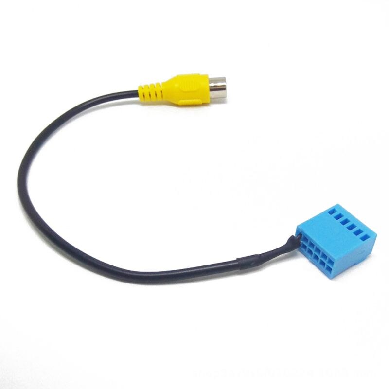 Car RCA Rear View Camera Plus Timer Relay Delay Filter for 5 Inch MIB Conversion Cable Adapter Replacement Parking Reverse