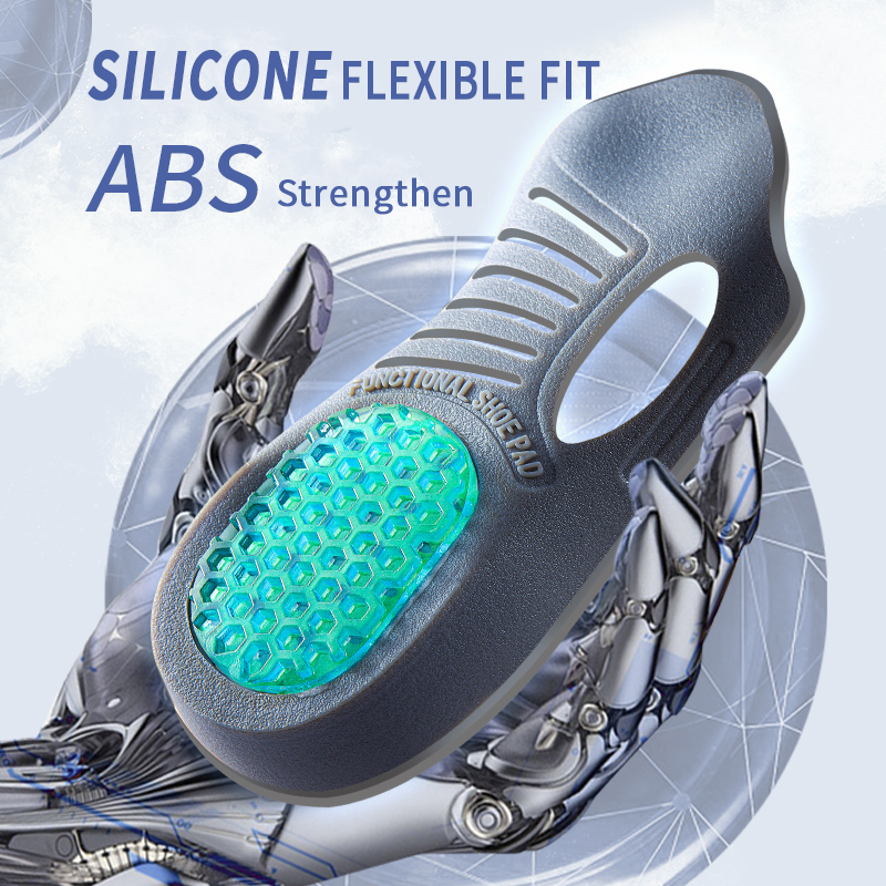 Premium Orthotic Gel Insoles Arch Support PVC Flat Foot Health Sole Pad for Shoes Insert Arch Orthopedic Insole for Feet Unisex