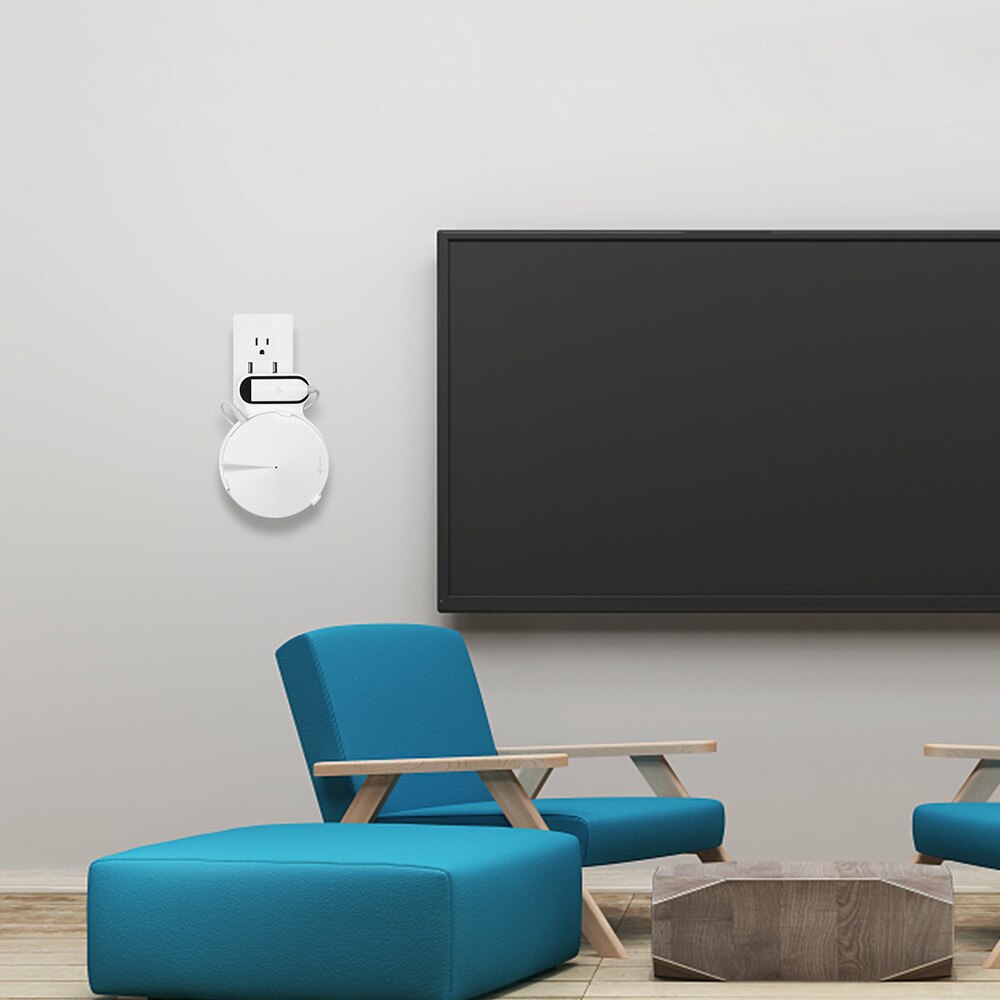 Vægmonteret holder til tp-link deco  m5 hele hjemmet mesh wifi system robust vægmonteringsbeslag loft til tp-link deco  m5 wifi