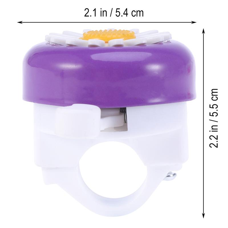 Grappige fietsbelhoorns fiets madeliefje bloem fietsbel alarm zonnebloem stijl bel stuurbel chrysant fietsbel