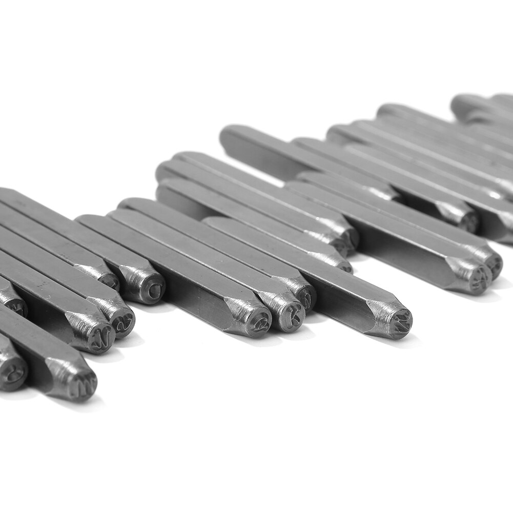 Metall Stahl Stanzen Werkzeug Stahl Drucke Klein A-Z Buchstaben Symbol DIY für Leder Schläge Logo Gold Schmuck Leder bilden