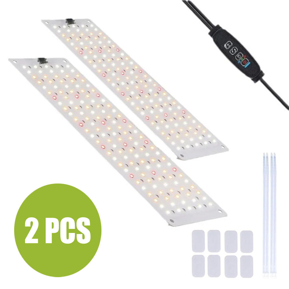 LED Grow Panel Lamp 20W Volledig Spectrum 135-570 Kralen LED Ultradunne Board Dimbare Timer Kast Groeilamp voor Kamerplanten: changeable / VS