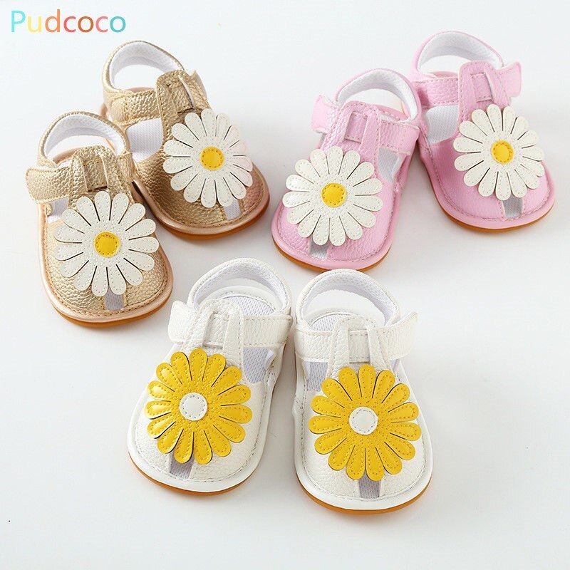 Princess Baby Infant Girl Soft Sole Crib Toddler Summer Anti-slip Sandals Shoes