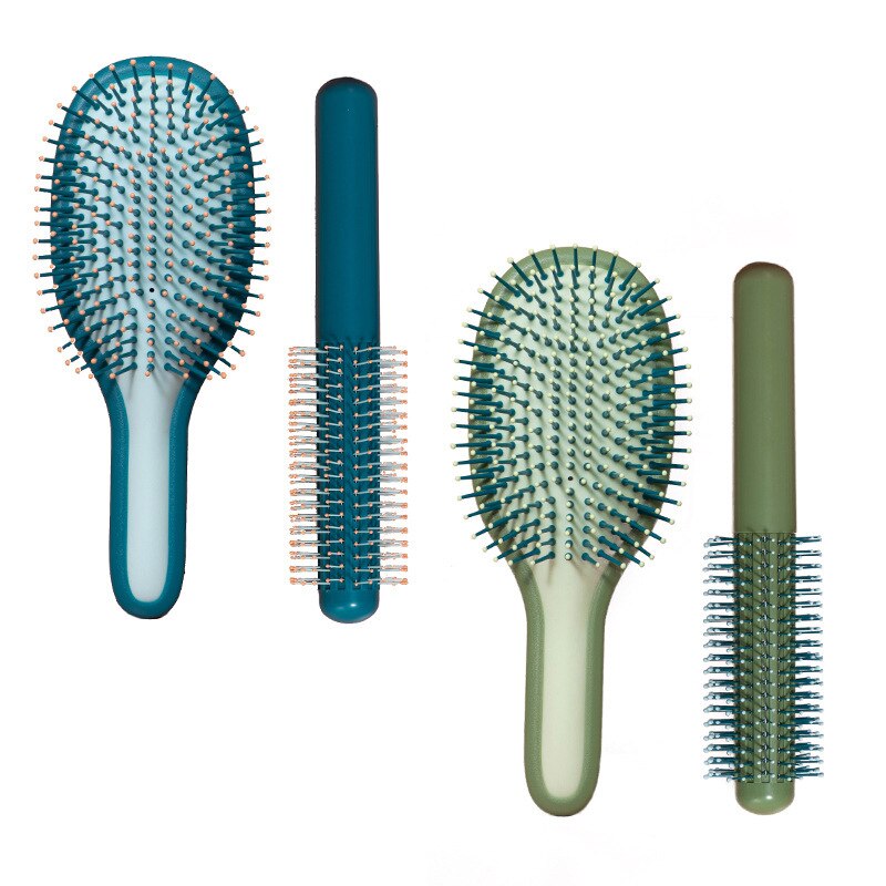 JO LIFE-cepillo de pelo con paleta herramientas de belleza, peine para pelo rizado, masaje del cuero cabelludo, antiestático, sin enredos