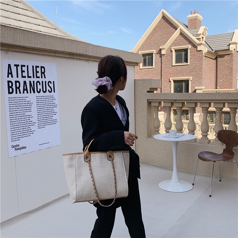 Vrouwen Canvas Handtassen Tassen Dames Grote Capaciteit Schouder Messenger Bags Mode Vrouwelijke Reistas