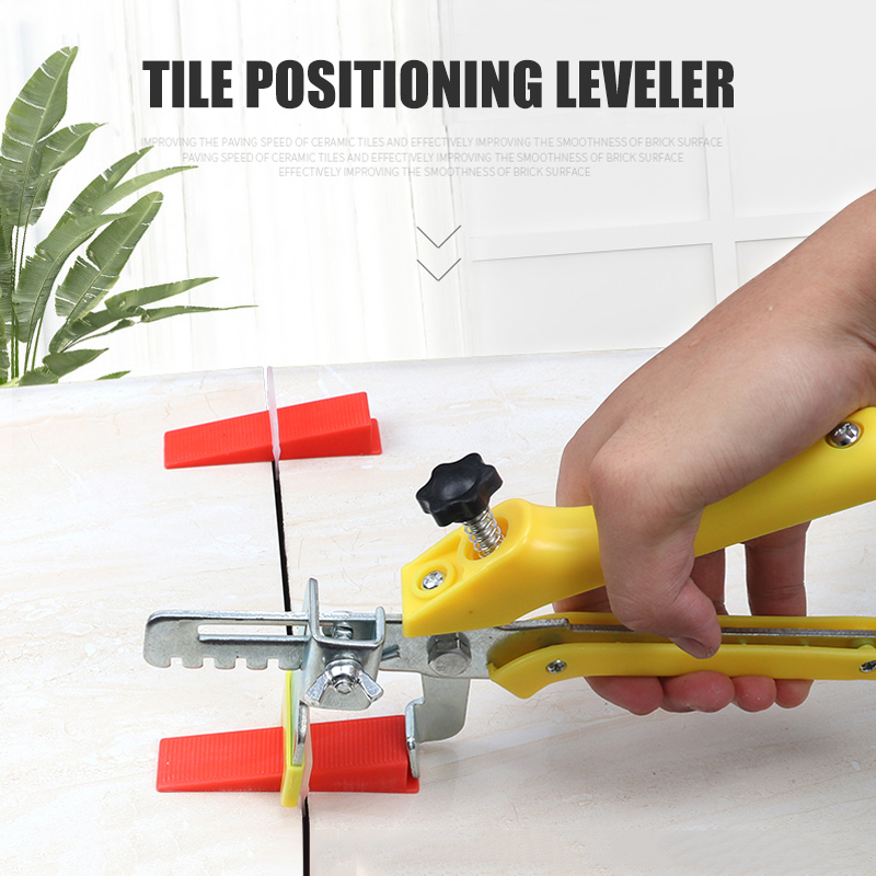 Newly Tile Leveling System Leveling Spacers Clips Reusable Wedges for Leveling Porcelain Ceramic Marble Tile Leveler Durable