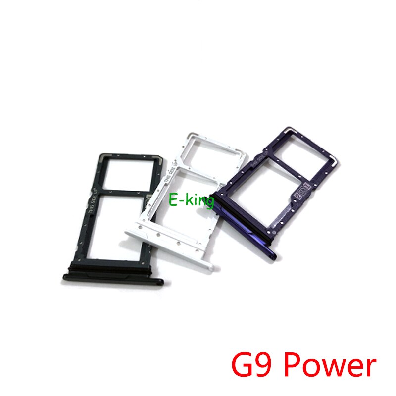 Support de plateau pour lecteur de carte Sim, compatible avec Motorola Moto G9 Play Plus Power