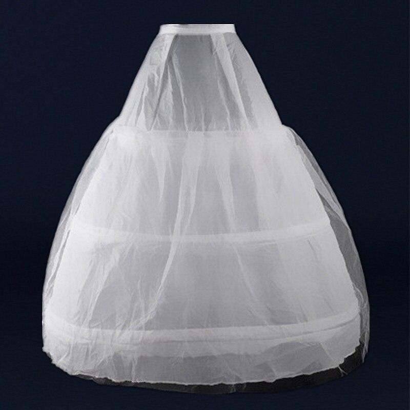The cheap 3 hoops petticoat