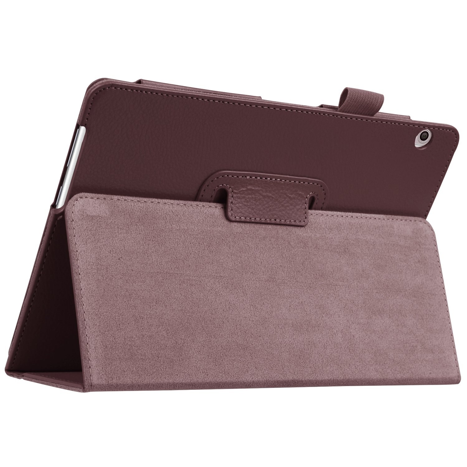 Flip Case for Huawei T3 10 Cover MediaPad T3 9.6 AGS-L09 AGS-L03 PU Leather Smart Stand Cover Honor Play Pad 2 9.6inch Case capa: T3 10 brown